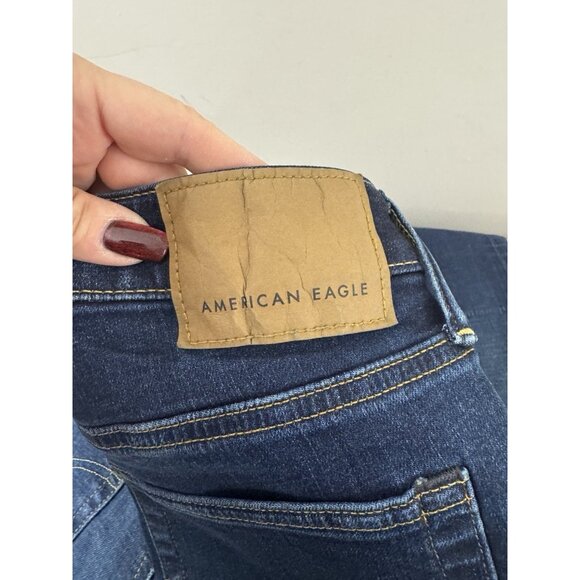 American Eagle Mens 30x30 Skinny Jeans Dark Wash Denim Streetwear Preppy Indie - Picture 3 of 12